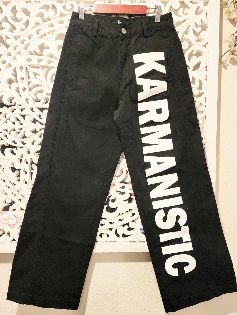 DEKAYED KARMANISTIC WIDE LEG STARIGHT JEANS STREETWEAR SIZE SMALL - Picture 8 of 16